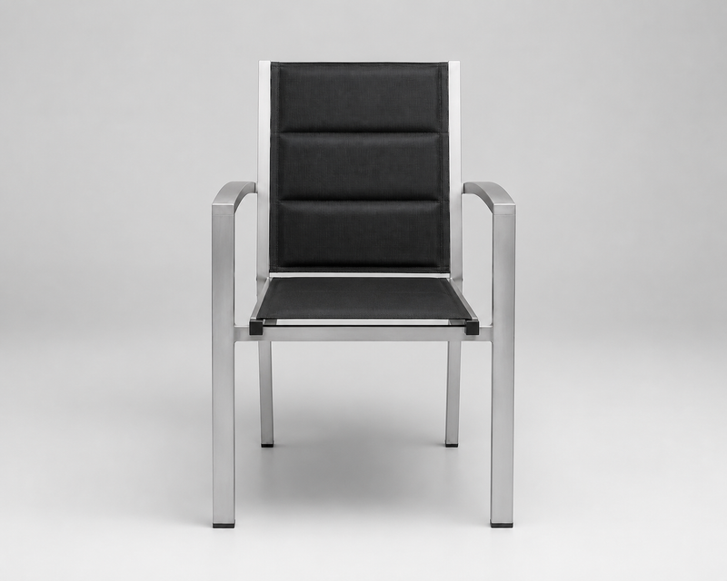 Portofino - Fauteuils de jardin aluminium, lot de 2
