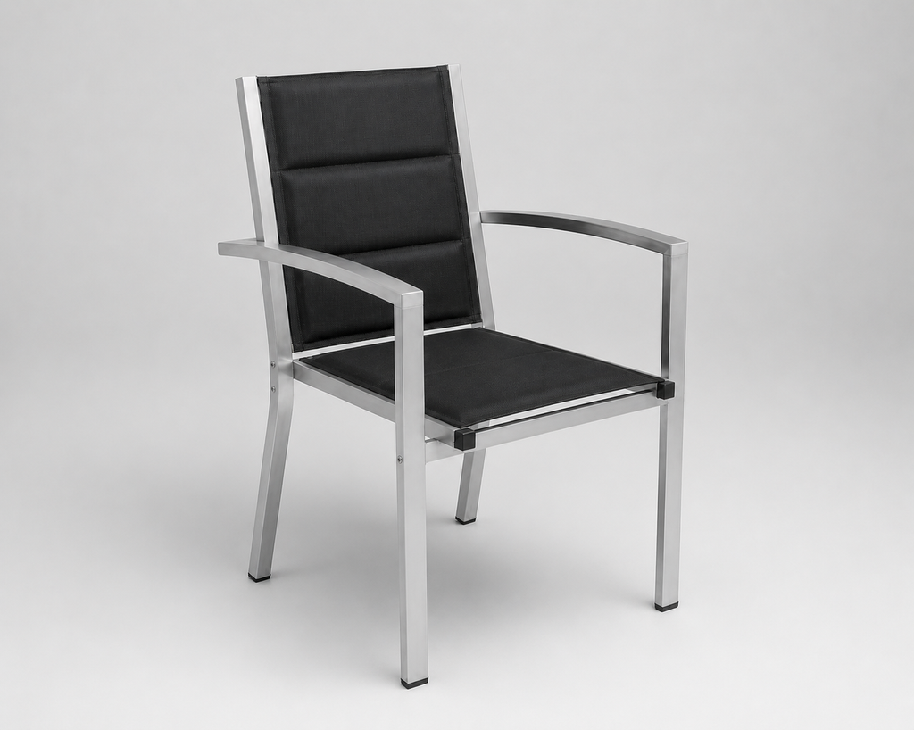 Portofino | Duo fauteuils extérieurs aluminium.