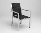 Portofino | Duo fauteuils extérieurs aluminium.