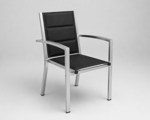 Portofino - Fauteuils de jardin aluminium, lot de 2