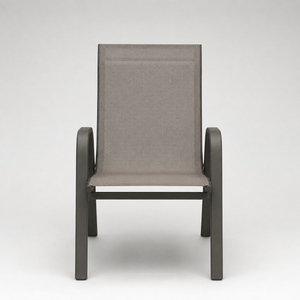 Mistral - Chaises de jardin empilables textilène, lot de 4