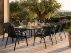 Casseline | Ensemble de quatre chaises en teslin.