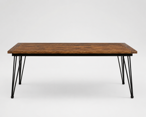 Bastide - Table de jardin en acacia massif 180cm, 6 à 8 personnes