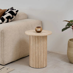 Duo Nordique | Duo de tables basses gigognes rondes, style scandinave