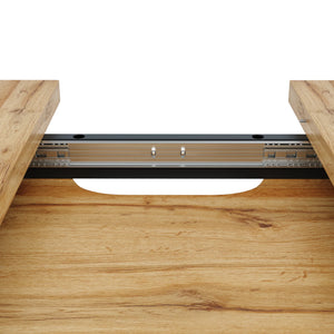 Ambiance | Ensemble table extensible et 4 chaises velours gris, 5 pièces