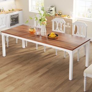 Manufacture | Grande tavolo da pranzo in legno, stile industriale patinato