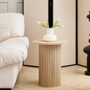 Duo Nordique | Duo de tables basses gigognes rondes, style scandinave