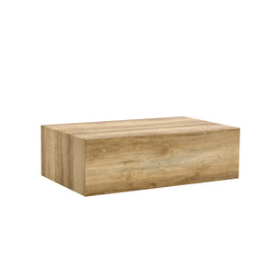 Ardoise | Table basse rectangulaire effet marbre gris, sans assemblage, 90x50x30 cm