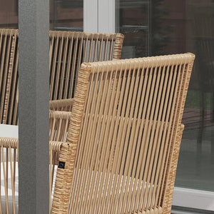 Coussins déhoussables du salon de jardin résine Ambre