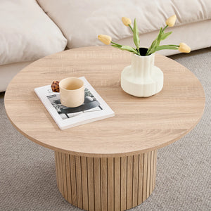 Duo Nordique | Duo de tables basses gigognes rondes, style scandinave