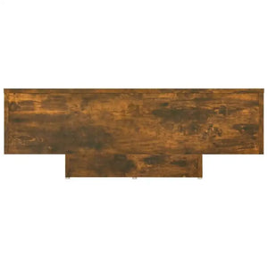 Fumée | Mesa de centro de madera, tono ahumado, diseño moderno